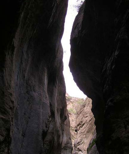张家界双峡一线天