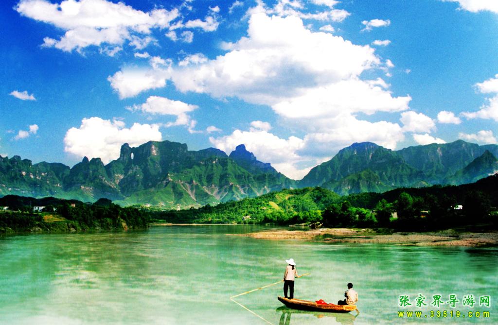 Zhangjiajie Lishui River Scenery
