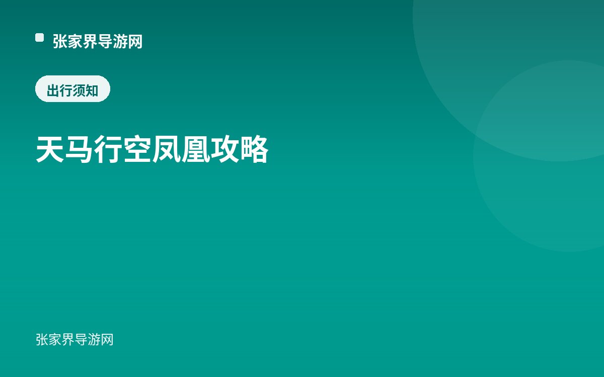天马行空 凤凰攻略